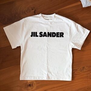 NEW / JIL SANDER Logo Cotton Tee / XS tshirt